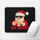 Santa Says Six Seven - 6 7 Meme Latch Hook Yarn Cr マウスパッド (マウス)