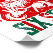 Santa Says Six Seven Viral Funny Santa Saying 6 7  ポスター (角)