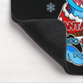 Santa Shark, Shark In A Santa Suit, Christmas Shar マウスパッド (コーナー)