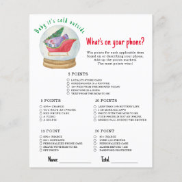 Santa sleigh What's On Your Phone Game