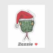 Santa snake sticker シール (シート)