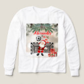 Santa Soccer Christmas Soccer Personalized (デザイン正面)