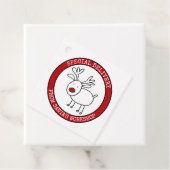 Santa Special Delivery パーソナライズされたから フェイバータグ (インサイチュ)