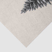 Santa standing near pine tree 薄葉紙 (詳細)