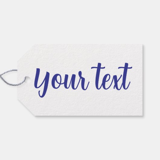 Santa sticker ギフトタグ (裏面横)