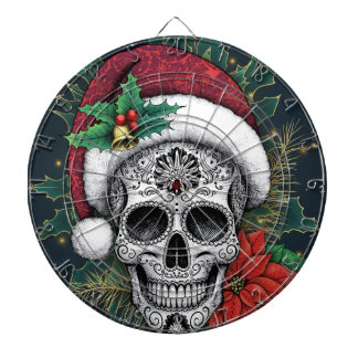 Santa Sugar Skull ダーツボード