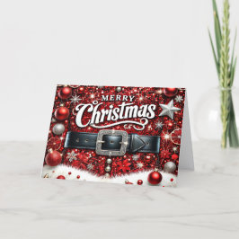 Santa Suit Holiday Card シーズンカード