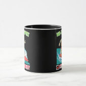 Santa Summer Christmas In 7月中間報告 マグカップ (中央)