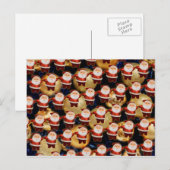 Santa Super  dancing シーズンポストカード (正面/裏面)