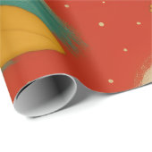 Santa Surf’s Up ラッピングペーパー (ロールコーナー)