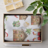 Santa Surf Shack Hawaii – “Mele Kalikimaka!”  薄葉紙 (ギフト)