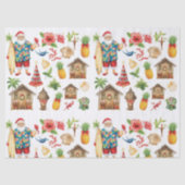 Santa Surf Shack Hawaii – “Mele Kalikimaka!”  薄葉紙 (正面)