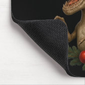 Santa T-rex Christmas Funny Dinosaur Holiday  マウスパッド (コーナー)