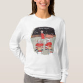 Santa Test women白い長袖Tシャツ Tシャツ (正面)