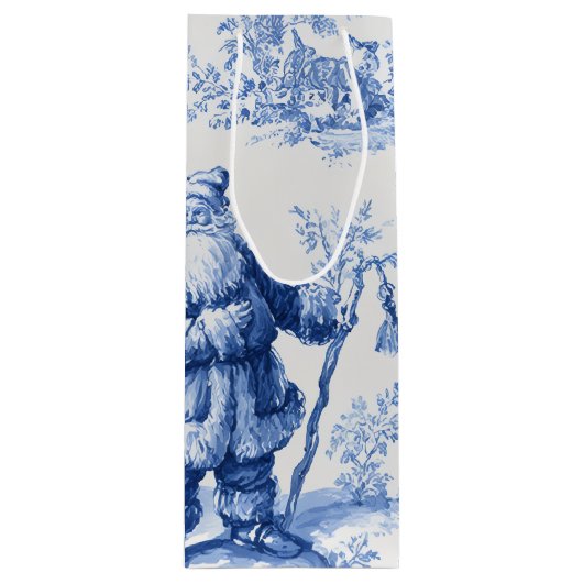 Santa Toile ワインギフトバッグ (正面)