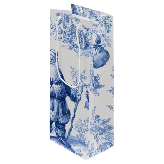 Santa Toile ワインギフトバッグ (正面アングル)