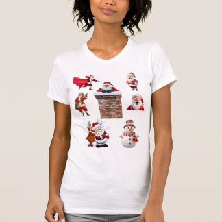 Santa top tシャツ