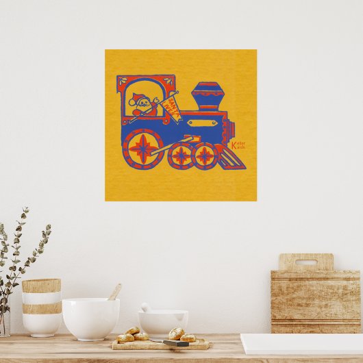 Santa Train ポスター (キッチン)