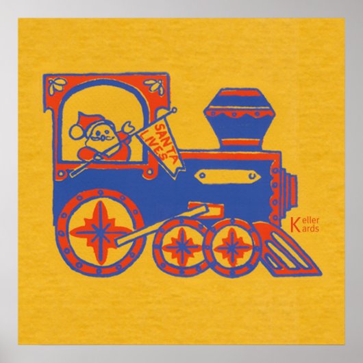 Santa Train ポスター (正面)