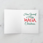 Santa Trump Christmas Card | I Got What I Wanted シーズンカード (内部)