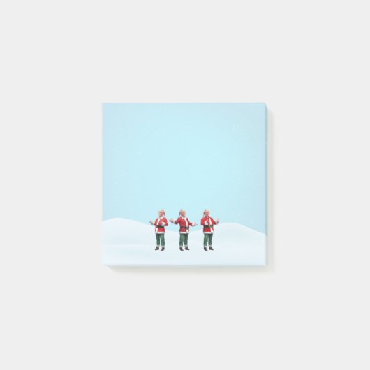 Santa Trump Sticky Post-It Notes ポストイット (正面)