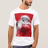 Santa Unbound – Crimson Shout of Winter Tシャツ (正面)