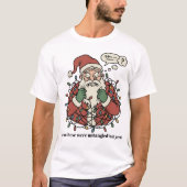 Santa vs. The Lights – Holiday Breakdown Tee Tシャツ (正面)