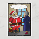 Santa & Wiki Leaksギフトおもしろいティ&カード シーズンポストカード<br><div class="desc">ギフト、ティー、カード、またはGoogle & MSNの#1ランクのオフビート漫画ギフトThe Rick London Collectionによって収集されるコレクションを表示している。我々は公式の認可されたベンダーまたはロンドンタイムズマンガのすべての商品である。この項目は、「Santa & Wiki Leaks」というタイトルの漫画を紹介する。私たちについて少し：私たちはRick Londonによって1997年に小さな農村部のMs Warehouseで設立された。その頃から、2005年以来、4500以上のオリジナル画像が890万人を超える訪問者を集め、インターネット上で最も見えるオフビート漫画サイトに成長した。我々は100%の評価前向きを持っており、我々は30日100%のための全ての注文を保証し、質問頼ない。幸せなショッピング。</div>