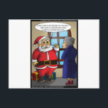 Santa & Wiki Leaksギフトおもしろいティ&カード シーズンポストカード<br><div class="desc">ギフト、ティー、カード、またはGoogle & MSNの#1ランクのオフビート漫画ギフトThe Rick London Collectionによって収集されるコレクションを表示している。我々は公式の認可されたベンダーまたはロンドンタイムズマンガのすべての商品である。この項目は、「Santa & Wiki Leaks」というタイトルの漫画を紹介する。私たちについて少し:私たちはRick Londonによって1997年に小さな農村部のMs Warehouseで設立された。その頃から、2005年以来、4500以上のオリジナル画像が890万人を超える訪問者を集め、インターネット上で最も見えるオフビート漫画サイトに成長した。我々は100%の評価前向きを持っており、我々は30日100%のための全ての注文を保証し、質問頼ない。幸せなショッピング。</div>