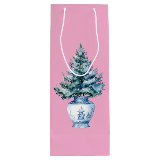 Santa Wine Gift Bag ワインギフトバッグ (裏面)