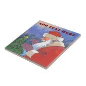 Santa with Bird タイル (側面)