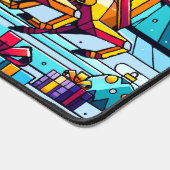 Santa with Christmas Presents デスクマット (コーナー)