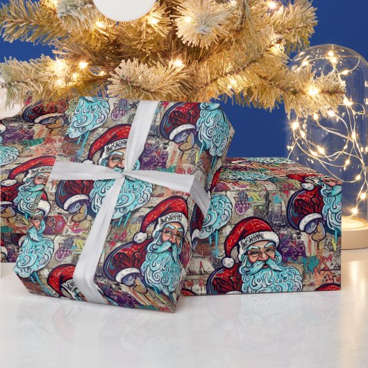 Santa Wrapping Paper ラッピングペーパー (クリスマス)