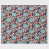 Santa Wrapping Paper ラッピングペーパー (フラット)