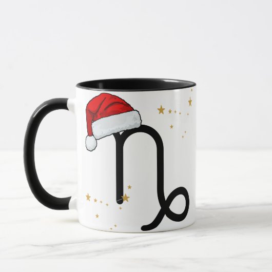 Santa Zodiac Capricorn Mug マグカップ (左)