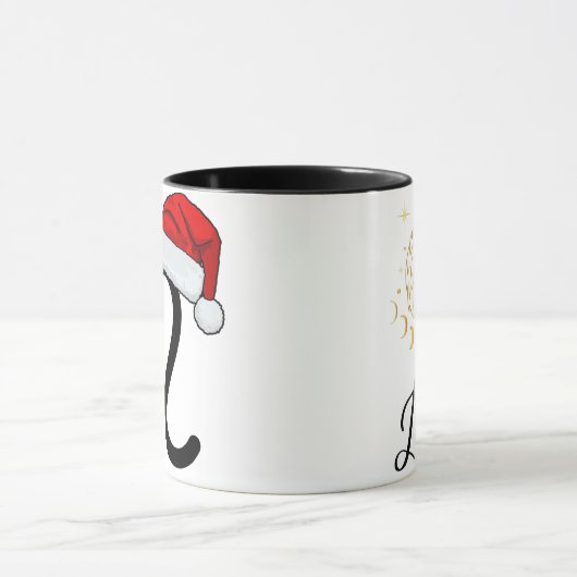 Santa Zodiac Leo Mug マグカップ (中央)