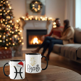 Santa Zodiac Pisces Mug マグカップ