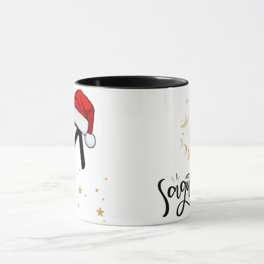 Santa Zodiac Sagittarius Mug マグカップ (中央)