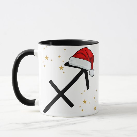 Santa Zodiac Sagittarius Mug マグカップ (左)