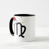 Santa Zodiac Virgo Mug マグカップ (正面左)
