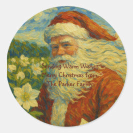 SantaBloom ラウンドシール