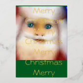 SantaClause series 箔シーズンカード (正面)