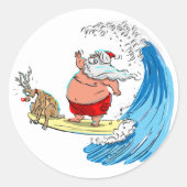 saNtANd RuDoLf ラウンドシール (正面)