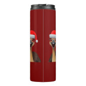 Santa's Aussie Helper - Cute Christmas Emu タンブラー (裏面)