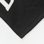 Santa's Baseball Reindeer Funny Xmas Matching Pjs  フリースブランケット (角)