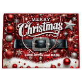 Santa's Belt ラージペーパーバッグ (正面)