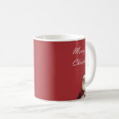 Santa's Cheerful Greetings Mug コーヒーマグカップ (正面右)