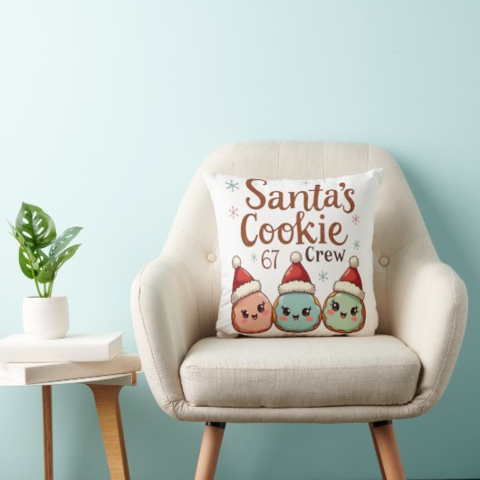 Santa's Cookie 67 Crew クッション (椅子)