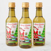 Santa's Early Gift - A Hole-in-One Christmas ワインラベル (ボトル)