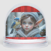 Santa's Elf with a blue bird (正面)